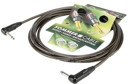 Sommer Cable - Instrument Cable SC-Spirit - Jacks NP2RX-BAG / NP2RX-BAG Neutrik (6m - 19,7ft) Made in Germany by Sommer Cable