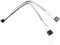 Shakmods 3 pin Fan Y Splitter 20cm White Sleeved Extension Cable UK First Class
