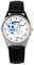 KIESENBERG Armbanduhr Griechenland Geschenk Artikel Idee Fan Damen Herren Unisex Analog Quartz Lederarmband Uhr 36mm Durchmesser B-1094