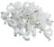 Serre-câbles Serre-clous Serre-câbles avec clou 12mm Quantité sélectionnable 100 pièces