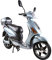 Tecnobike Shop Bici Elettrica a Pedalata Assistita Biciclette Elettroniche Alimentate Z-Tech ZT-09-A 250w 12Ah Batteria al Litio (Azzurro - Silver)
