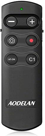 AODELAN Fernauslöser Fernbedienung Drahtauslöser für Sony ZV-E10, A1,a6100, a6400, a6600, a7c, a7 III, a7R III, a7R IV, a9, a9 II, DSC-RX0 II, DSC-RX100 VII, ZV-1; Ersetzt Sony RMT-P1BT