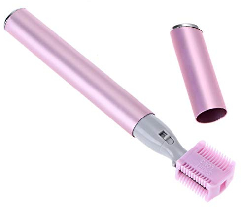 Elektrischer Augenbrauentrimmer, Rosa, Aluminium Abs, für Damen