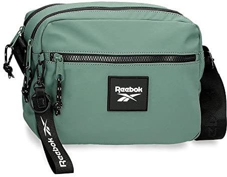 Reebok Elsie Bandolera Dos Compartimentos Verde 25x16x6,5 cms Poliéster