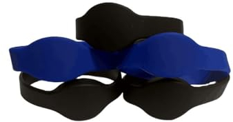 YARONGTECH Lot de 5 bracelets en silicone RFID 125 kHz avec étiquette T5577 RFID (multicolore)