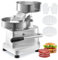 VEVOR Macchina per Hamburger Commerciale, Macchina per Hamburger Pressa Dimensioni 150mm, Pressa per Hamburger in Acciaio Inox per Formatura Carne 1000 Pezzi Carta per Hamburger, Pressa per Hamburger
