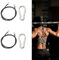 NIYATA 2Pcs 10 Gym Extension Cable with Buckle,Multi Gym Extension Cable,Gym Cable Pulley Extension for Pulley,Weight,Lifting Gym
