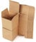 Karton Schachteln, 15 Stk Geschenkboxen Kraftpapier, Pappschachteln mit Deckel, Geschenkbox Quadratisch für Geschenke, Geburtstag, Party, Hochzeit (13 x 13 x 13 cm, Braune)