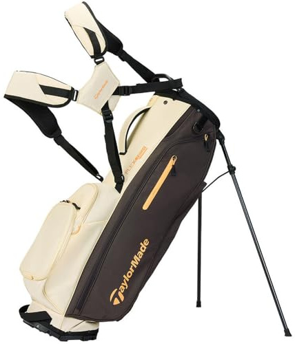 TaylorMade Golf Flextech Stand Bag Cream/Brown