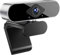 WAKEVLEO USB Webcam, Full HD 4K Webcam for PC and Laptop, Plug-and-Play, webcam with Microphone,Auto Light Correction, 360° View Web Cam for Live Streaming, gaming, Studying, Conferences (4K)
