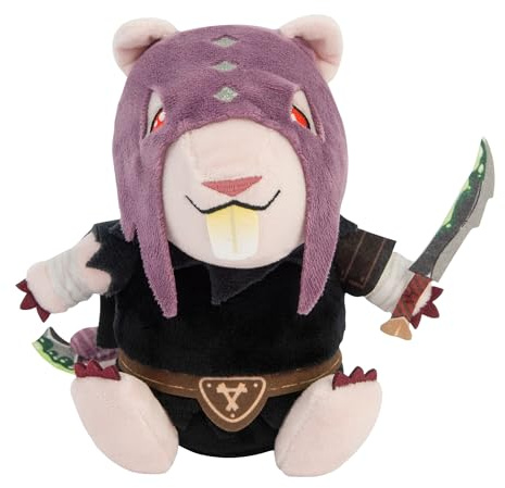 TOMY Warhammer Skaven Deathmaster Plüschfigur, Sammlerstück für Jugendliche und Erwachsene, Age of Sigmar Assassine, offiziell lizenziert, Fantasy-Deko mit Detailtreue, ab 12 Jahren