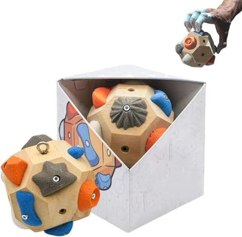 BMZZUOEBP Boulder Block, Erhöhte Festigkeit und Präzision, 3D Kletter Boulder Block Ball, Training der Handkraft, handgefertigter Boulder-Block, EIN tolles Geschenk für Kletterer
