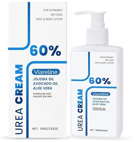 Urea Bodylotion, Body Lotion mit 60% Ureas, Bodylotions Trockene Haut | Feuchtigkeitsspendende Körperlotion, urea Cream,Tiefe Feuchtigkeitsspendendes, Schnell Aufnehmende, Body lotion Damen Herren