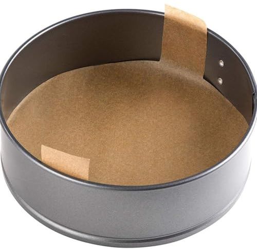 FUANA 200PCS Air Fryer Paper Liners 6 Inch 7 Inch, Non-Stick Parchment Paper for Baking, Roasting, Frying, Heat Resistant -68 to 425℉, Compatible with Oven Microwave Steamer Kitchen Cookware