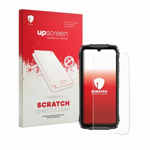 upscreen Schutzfolie für Ulefone RugKing 4 Pro – Made in Germany, Kristall-klar, Kratzschutz, Anti-Fingerprint