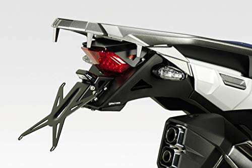 CRF 1000 Africa Twin 2016/17 - Kit Kennzeichenhalter (R-0858) - Einstellbare Nummernschild Halter - inkl. LED und Hardware-Bolzen - Motorradzubehör De Pretto Moto (DPM Race) - 100% Made in Italy