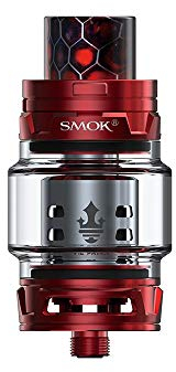 Smok TFV12 Prinz Tank, Passt Mag/X-Priv/G-Priv 2 Luxe/Majesty Luxe/I Priv/E Priv/Devilkin / T Priv 3 / Stick Prince-Kein Nikotin und Tabak (Rot)