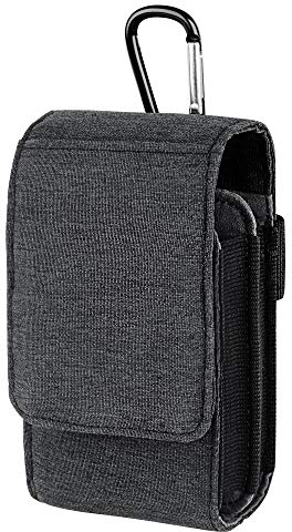 Geekria Tragbare Tasche für Kopfhörer-Verstärker, für Fiio M15, M11 Pro, M6, M9, Creative E5, G5, G6, Sony PHA-2, M6, M5S, schützende Tragetasche für MP3- und MP4-Player (grau)