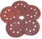 50pcs/Set 125mm Sanding Disc Round Shape 8 Hole Mixed 40 60 80 120 240 Grit Orbital Paper Punch Sheet Sandpaper Polisher Sanders,as Shown