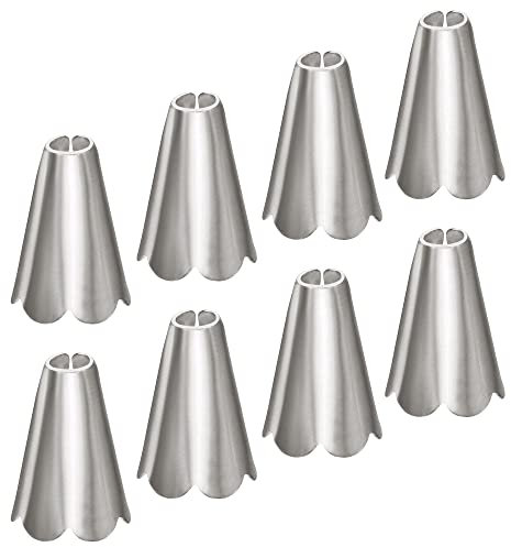 sourcing map Pull Cord Tassels Window Blind Extender Chain Drop Knobs Round Pull Ends Silver Tone, for Curtain Blinds Shades Light Ceiling Fan Switch, Pack of 8
