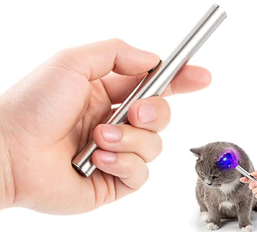 GKPLY Portable Wood's Lamp, Light Pet Fungus Detection Veterinary Pocket Vet Professional Set mit magnetischer Rückseite für die Mooserkennung von Katzen und Hunden