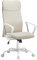 SONGMICS Bürostuhl, ergonomischer Schreibtischstuhl, Drehstuhl, gepolsterter Sitz, höhenverstellbar und neigbar, bis 120 kg belastbar, cappuccinobeige OBN034K01