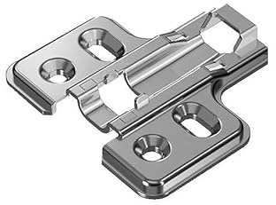 Veosys Kreuzmontageplatte zum Anschrauben, Lochreihe 37 x 32 mm, Distanz mm 0.0 mm