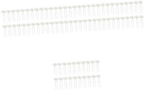 MAGICLULU Lot De 4 Fourchettes À Cheveux En Forme De Gypsophile Pour Mariée 20 Pièces X 4