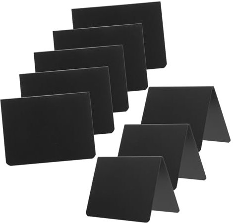 Lurrose 1satz Handbeschreibbaren Tisch-kreidetafeln Für Partys Hochzeiten Geburtstage Wiederverwendbare Memo-boards Mit Doppelseitigen Schildern Und Weißen Stiften