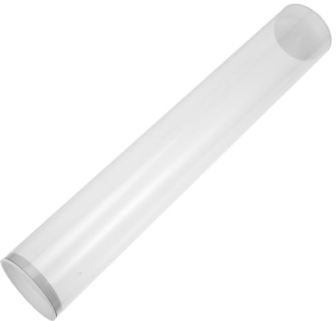 Cabilock Badminton Shuttlecock Storage Tube Transparent Ball Holder Bucket for Indoor and Outdoor Training Portable Shuttlecock Storage Case for Parks Gym and Home Use
