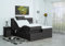 Boxspringbett Lapi 240x220, VS-Grau, 7-Zohnen Taschenfederkernmatratze, Ergoflex - Inklusive Aufbau - Deutscher Hersteller