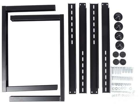 GEDMRT Conditioner Stand | High Load Bearing Steel Bracket for Window AC/Heat Pump/Mini Split Units | 75 - Piece Kit, Easy Installation