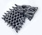 Game of Thrones House Stark Direwolf Stark House Iron Sew on Embroidered Patch
