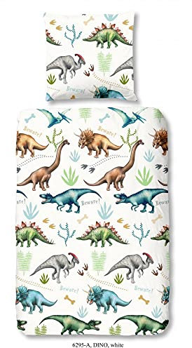 Good Morning! Bettwäsche Dino Tiere/Kinder