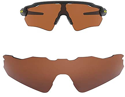 HiCycle2 FOOUS Spiegel Polarisiert Ersatz-Brillengläser für Oakley Radar EV Path Sonnenbrille (Braun)