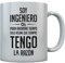 Taza de Cerámica - Soy Ingeniero solo Asume que Siempre Tengo la Razón - Regalo para Ingeniero taza 350ml Blanco