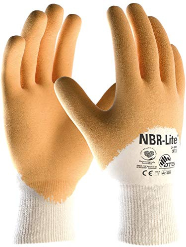 ATG Handschuhe 24-985HCT Nitril-Handschuhe NBR-Lite, SB-Verp. beige/gelb 10 (XL)