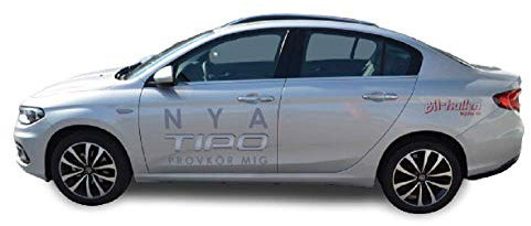 Solarplexius Auto-Sonnenschutz Scheiben-Tönung passgenau für FIAT Tipo 356 ab 2016 Fließheck Komplettsatz Keine Folie