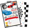 WERNNSAI Racing Car Party Invitations - 20 PCS Racing Car Birthday Invitation with Envelopes for Boys Kids Birthday Party Invites Celebration