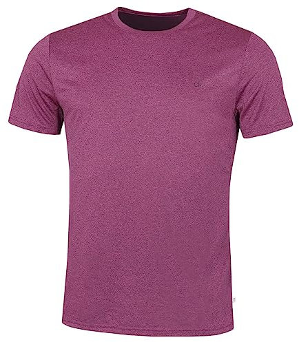 Calvin Klein Mens Harlem T-Shirt - Dark Red - M