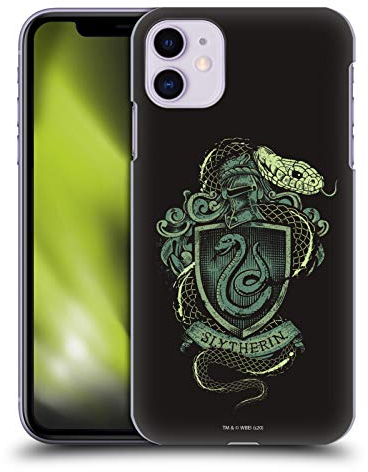 Head Case Designs Offizielle Harry Potter Slytherin Deathly Hallows XIV Harte Rueckseiten Handyhülle Hülle Huelle kompatibel mit Apple iPhone 11