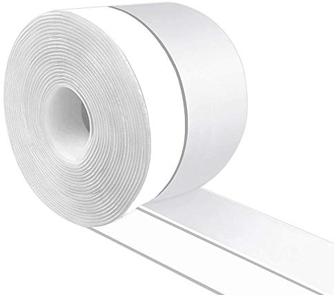 OLRWSLG Dichtungsstreifen Silikon Selbstklebende Dichtungsband Transparent Zugluftstopper, Winddichte Dichtungsstreifen Schalldicht Dichtungsstreifen für Türen, Fenster, Schiebetüren, Glastüren (10m)