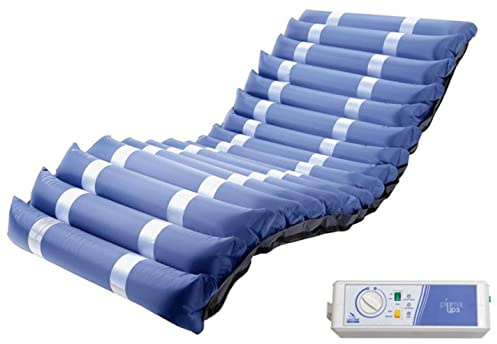 Kit antidecubito a ciclo alternato Piuma UP3 Materasso Nylon + TPU H 13 cm a 17 elementi intercambiabili e compressore con regolazione Art. LAD471