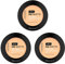 Catrice 18H HD Matte Powder Foundation, Nr. 025C, Nude, langanhaltend, mattierend, matt, für unreine Haut, vegan, ölfrei, UVA- und UVB-Filter + SPF 15, ohne Parfüm, 3er Pack (3x8g)