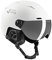 BLACK CREVICE Skihelm mit Visier Kirchberg weiß, S (51-53cm)…