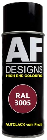 RAL3005 WEINROT Spraydose matt Lackspray Sprühdose DIY Autolack