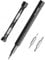 HOTO destornillador precision 5 en 1, destornillador de bolsillo, juego de destornilladores de precisión magnéticos, set de destornilladores EDC para gafas y electrónica