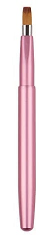 Professional Lip Brush With Lid Retractable Portable Cosmetic Brush For Lipstick Gloss Applicator Wands Makeup Tools