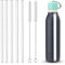 5PCS Replacement Straws for Owala FreeSip Twist 24oz Cup, Straw Replacement with Cleaning Brush for Owala 24 oz Water Bottle, Accessories Set Include 5pcs for Owala Straws and 2 Straw Cleaner Brush