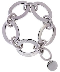 Karen Millen Custom Chain Bracelet For Women (Silver)